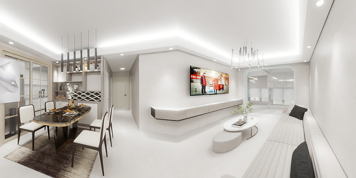 坤垚空间设计-​鸿通大学府-装修设计方案