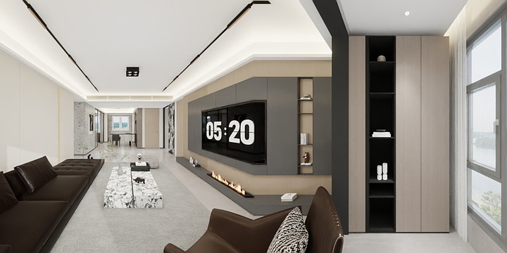 云鼎装饰高端设计王奇-乐居华府6-1-01-装修设计方案