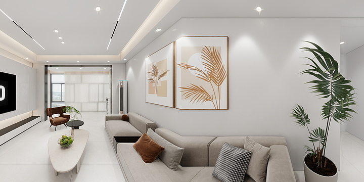 宏盛装饰高端设计-御龙苑3栋1单元302 现代风格-装修设计方案