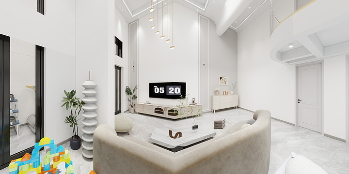 米格空间美学-吾悦·花园城102-装修设计方案