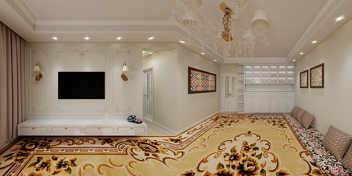 設計師_阿祖-北湖龙湾--126平米-装修设计方案