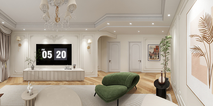 小张小张设计用脑-林水家园-装修设计方案