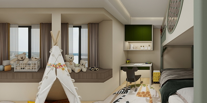 深圳市珂乐科技有限公司-华发效果图-装修设计方案