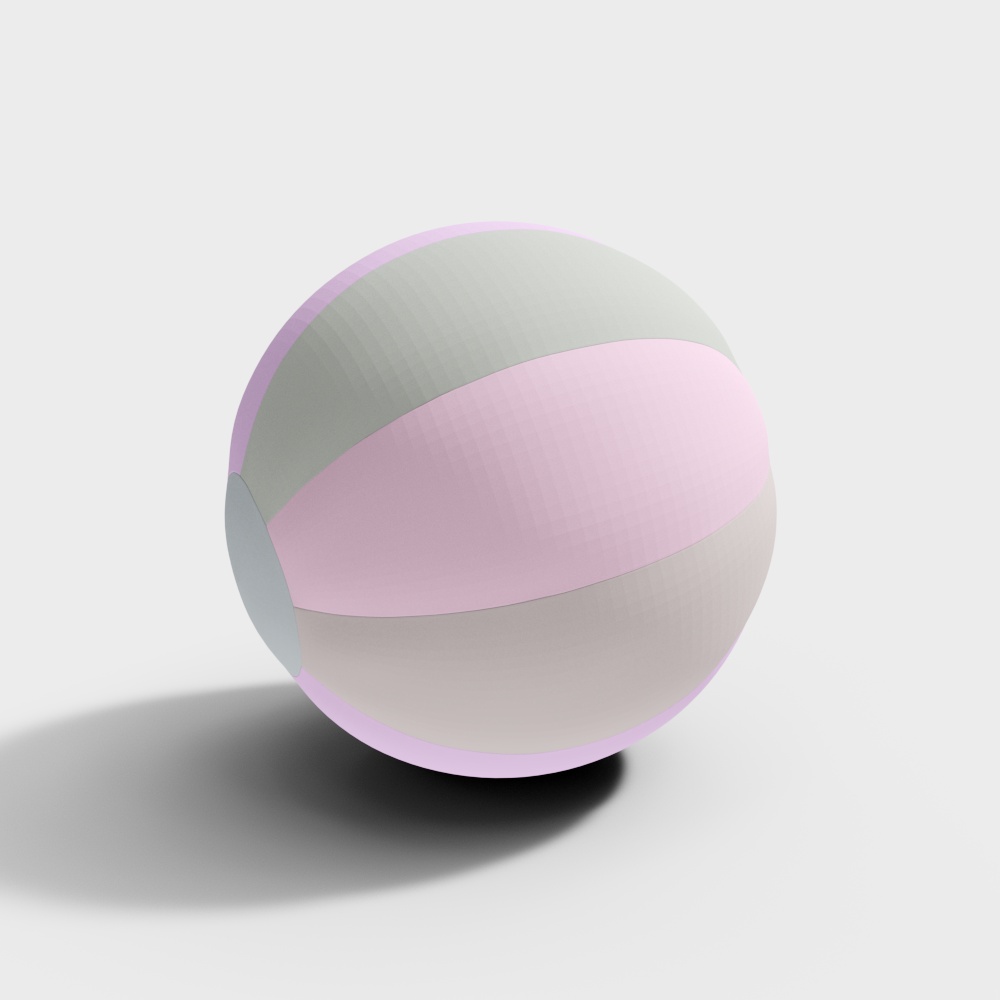 沙滩球3D模型