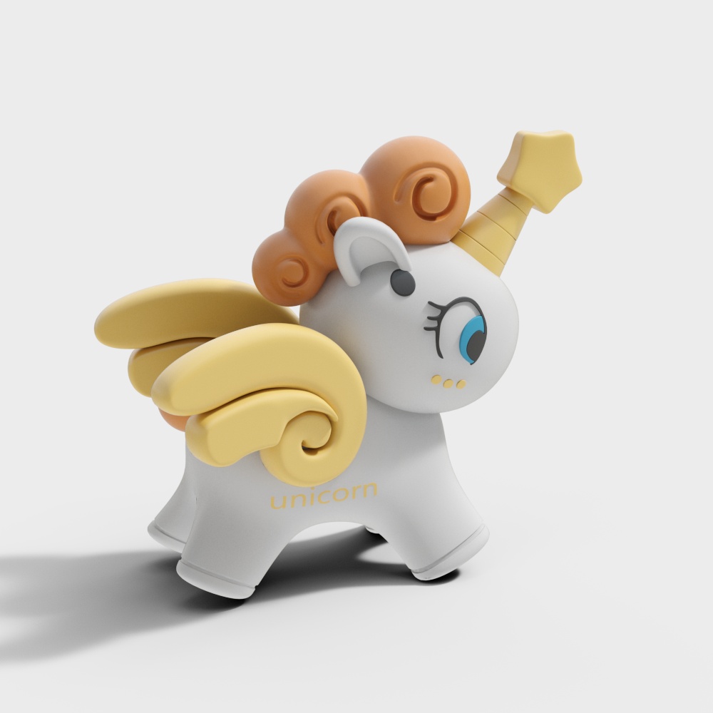 玩具马3D模型