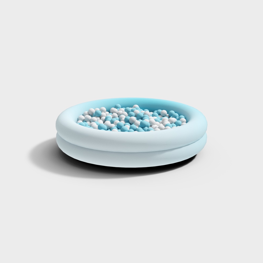 海洋球海洋池3D模型