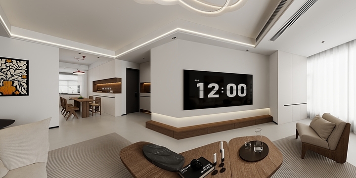 空间设计z1-复古风-装修设计方案