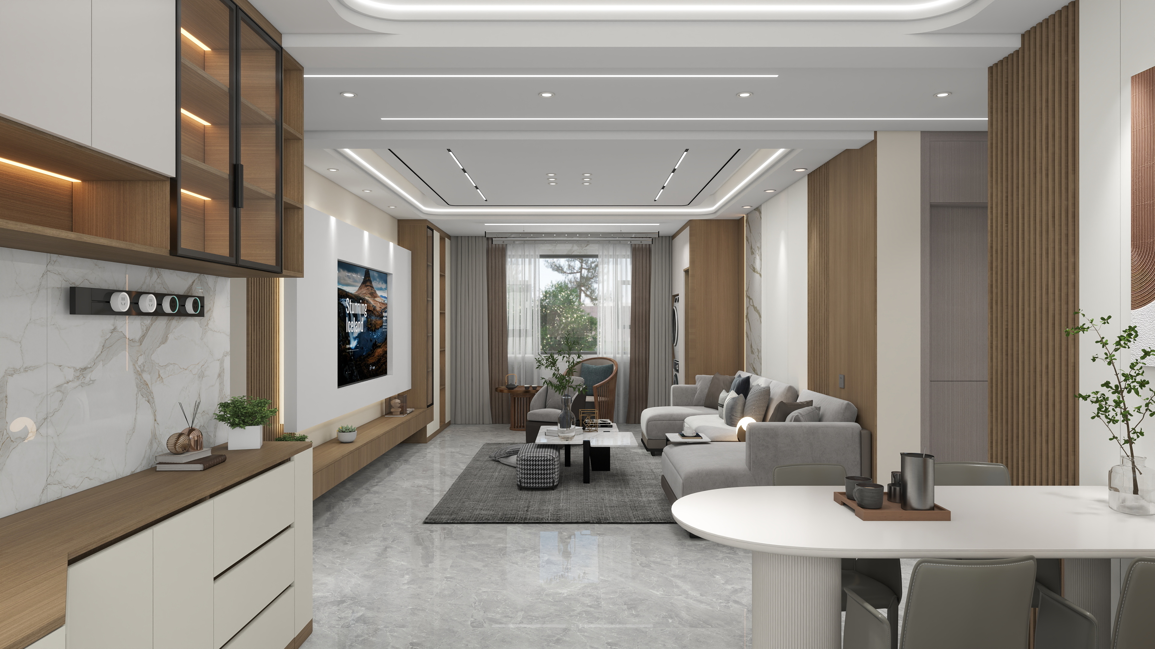 kaikai500-紫悦府101㎡3室-装修设计方案