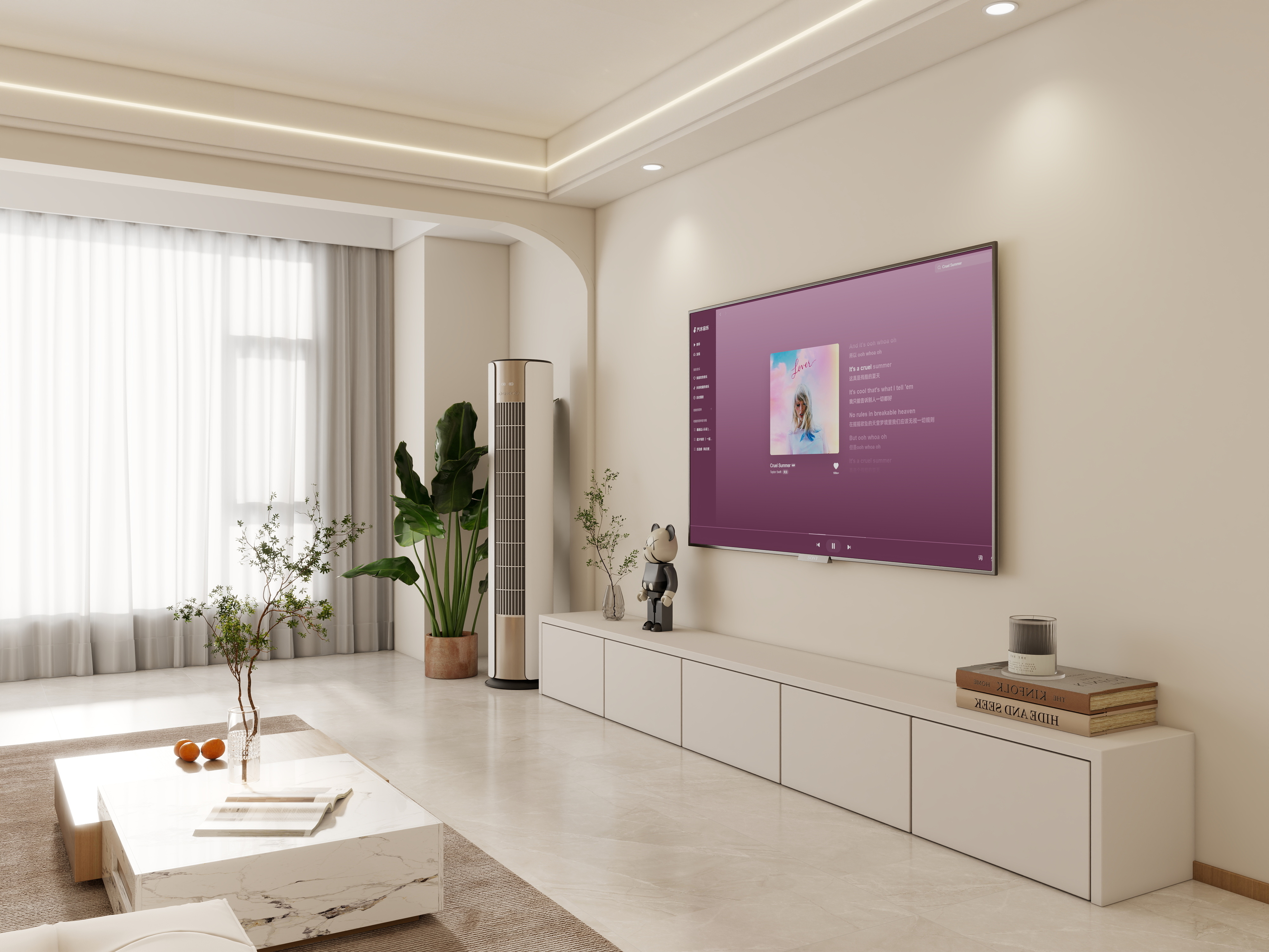 壹诺设计工作室-110㎡3室-原木风-装修设计方案