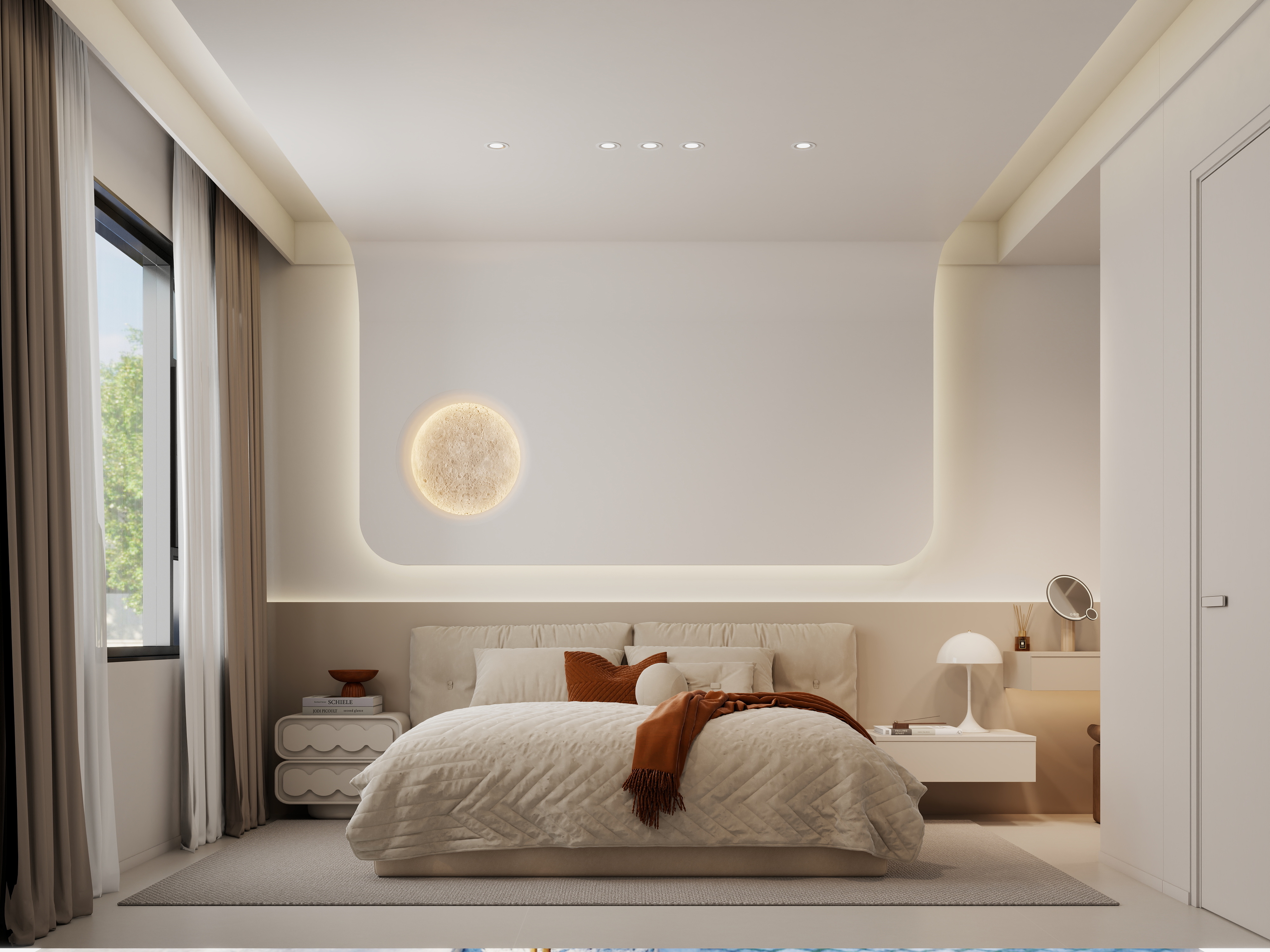 小郑槟榔-长安府108奶油风-装修设计方案