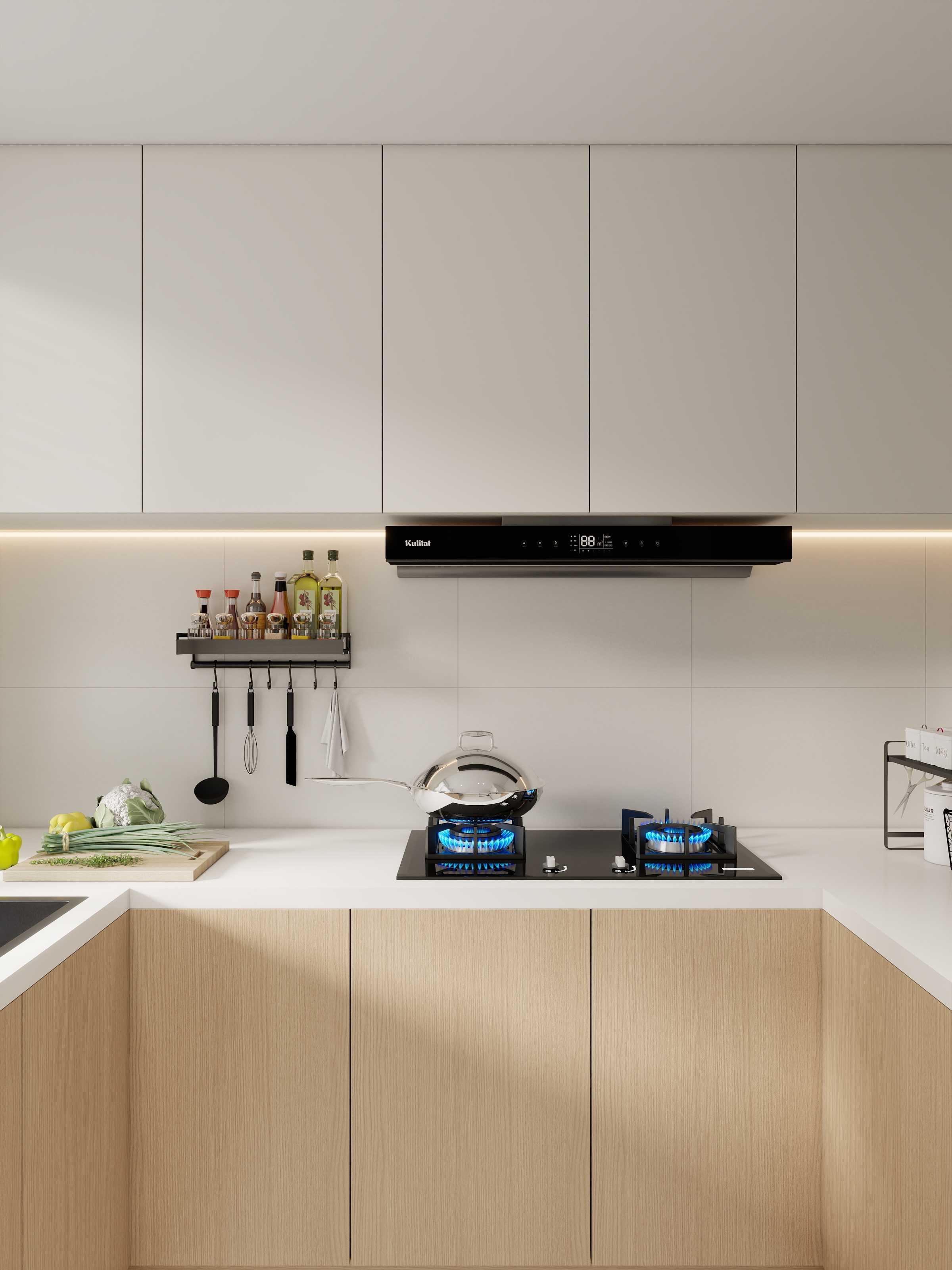 Jerry-空间设计-骎博装饰 原木风装修效果图