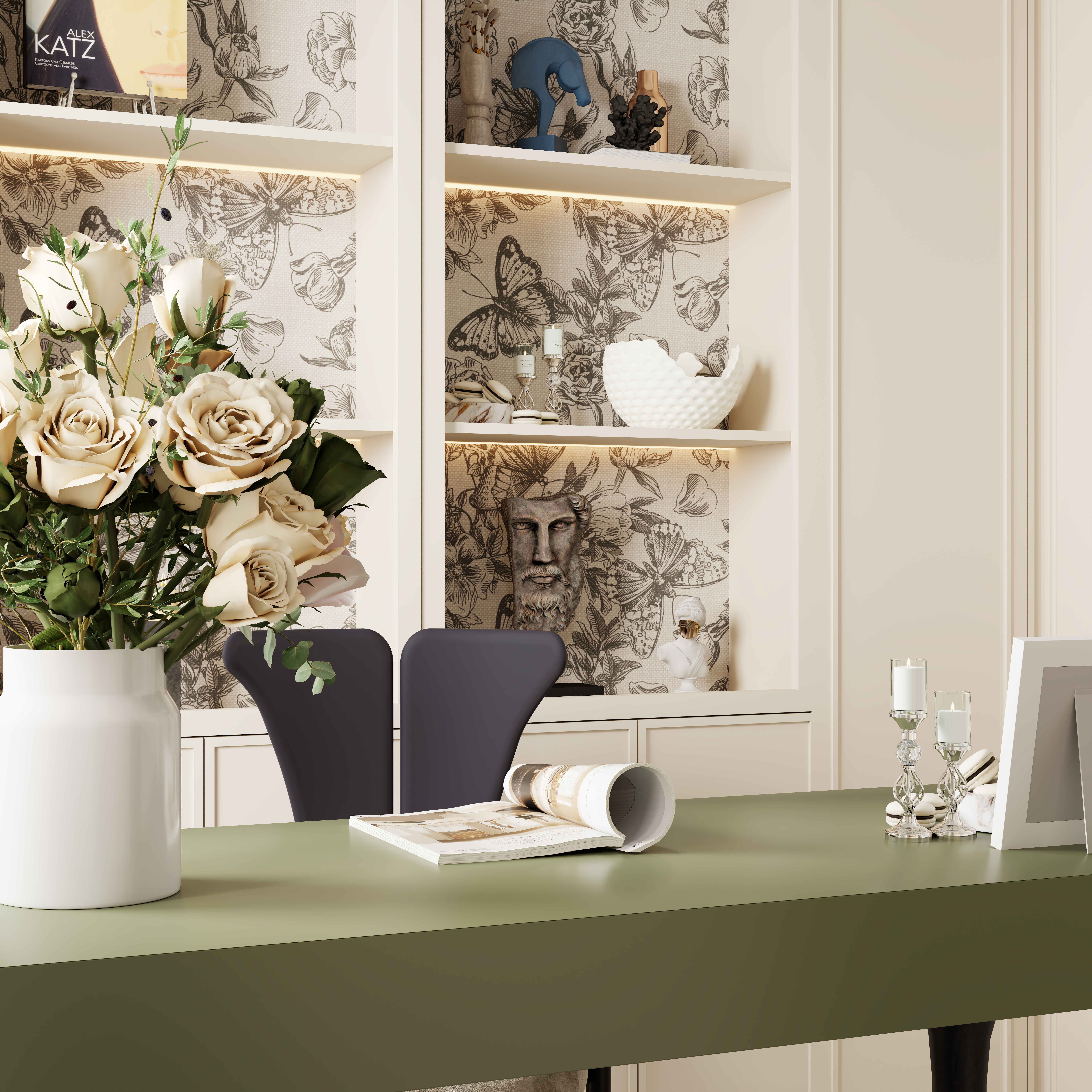 大肥鹅.-法式小家-装修设计方案