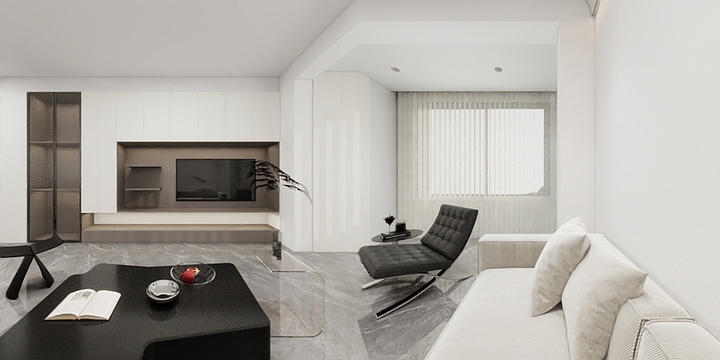 HONG75-龙湖晋悦春江天境2#1502-装修设计方案