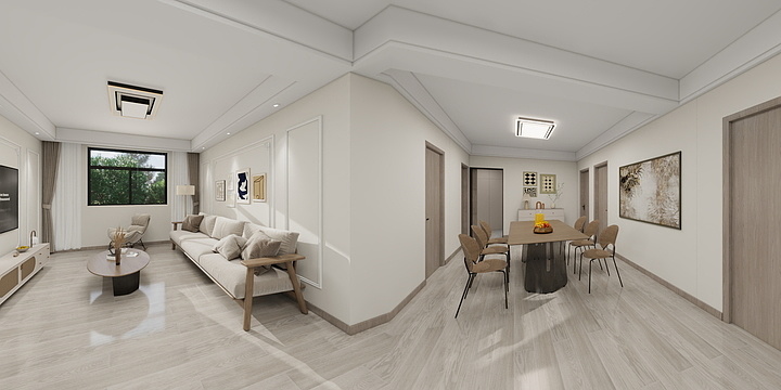 Mr丶邬-海北新村112#103郑女士雅居-装修设计方案