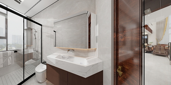 设计师辣椒-岗李别墅-装修设计方案