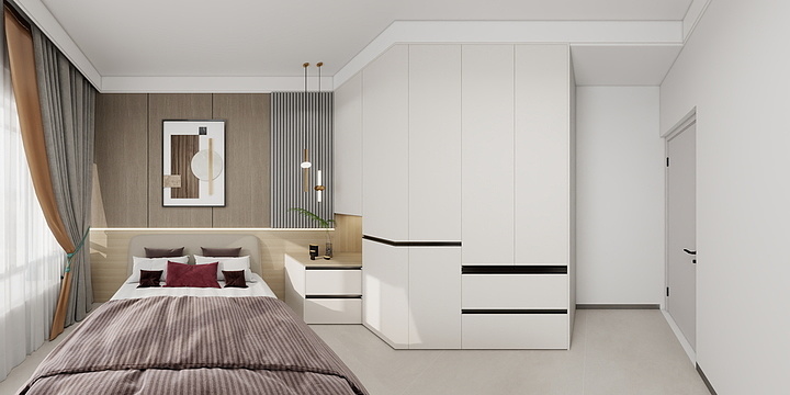 爱设计的薯条-想云湾89原木风-装修设计方案