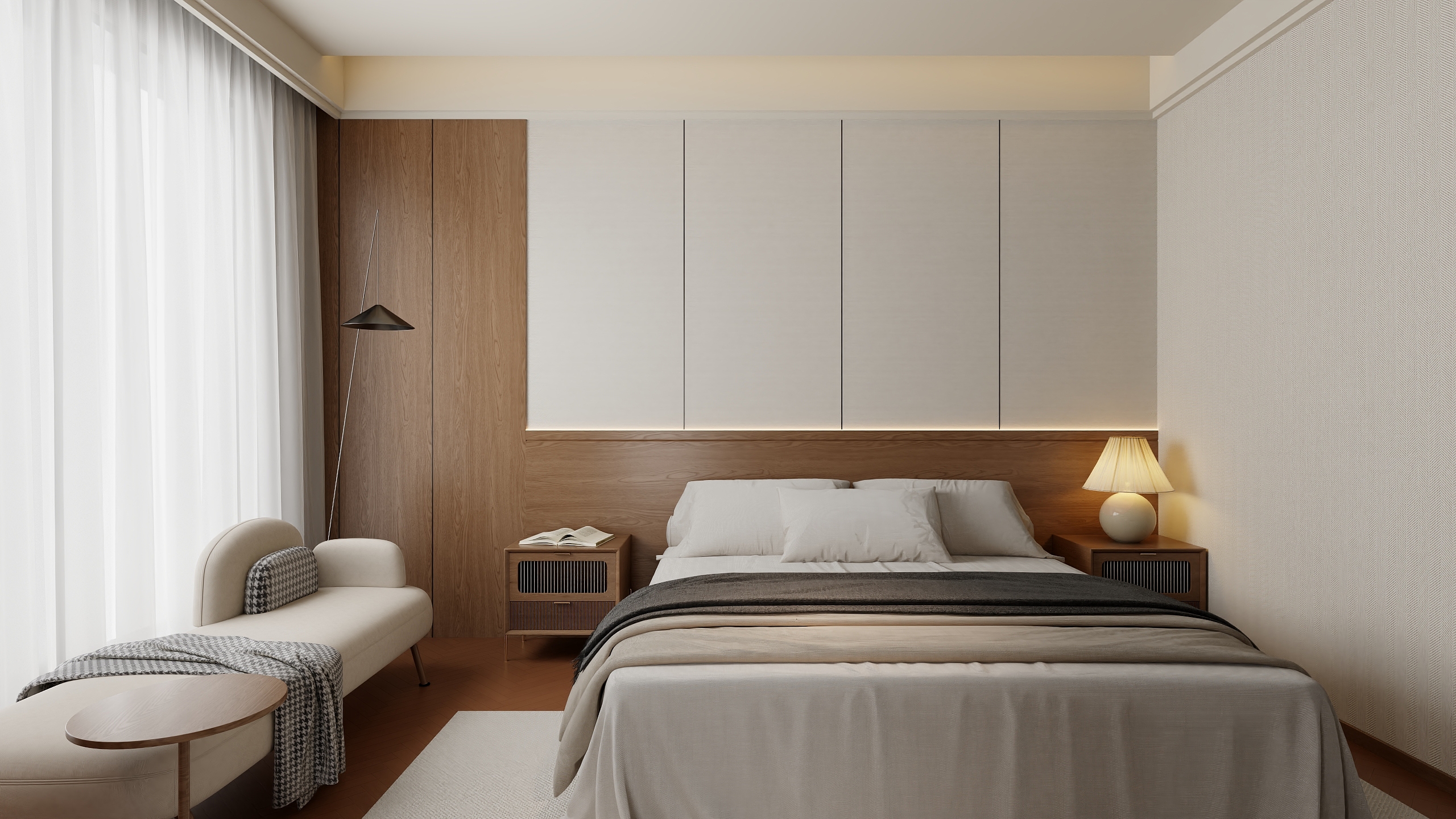 不ai画图-宋氏新中式 110㎡2室-装修设计方案