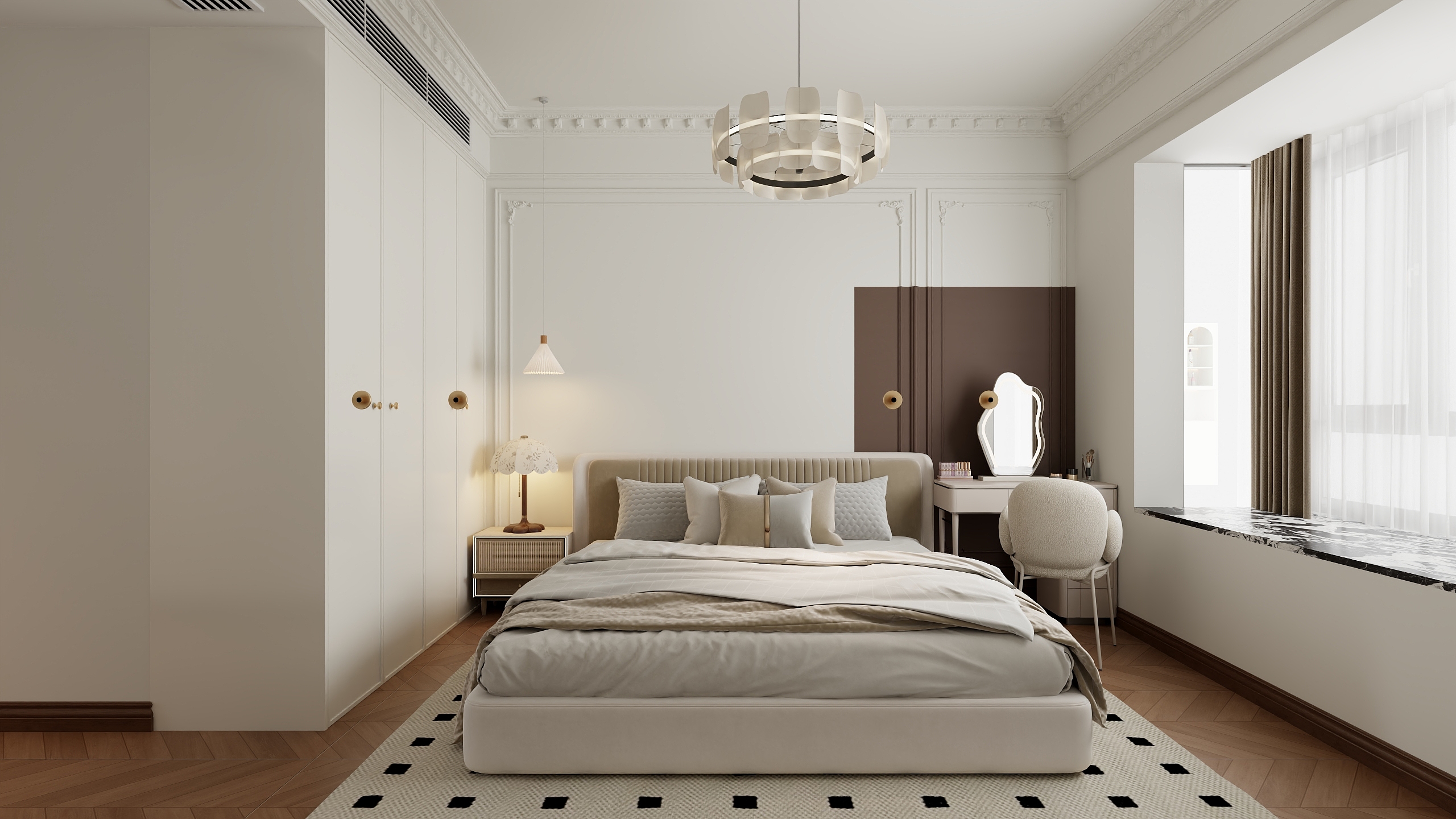 不ai画图-125㎡3室装修效果图