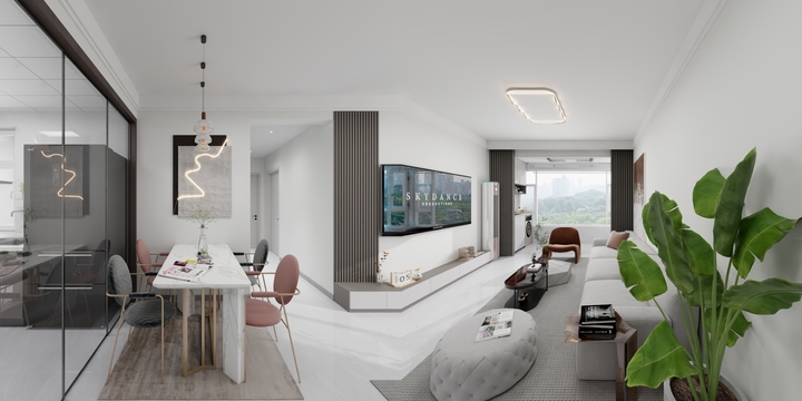 手可摘星辰ESYc-东海院子二期38#1303-装修设计方案