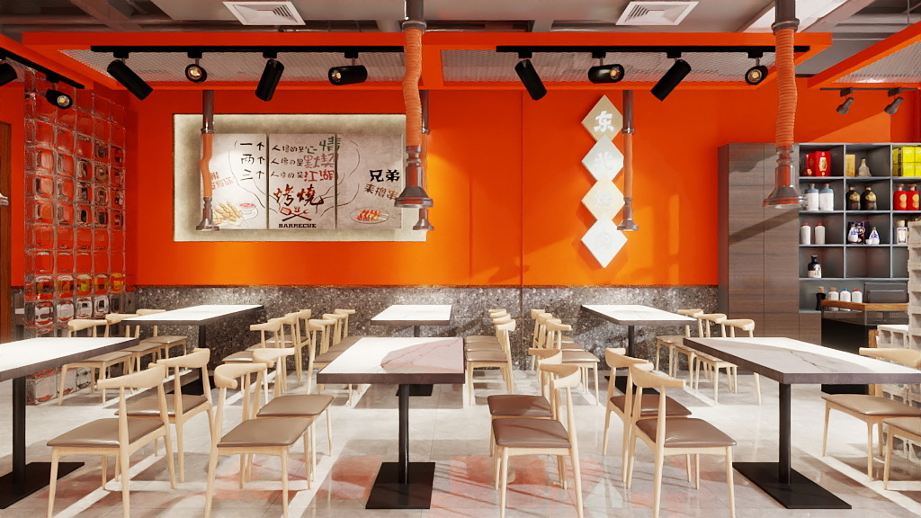 PDS有道设计-烤肉店-装修设计方案