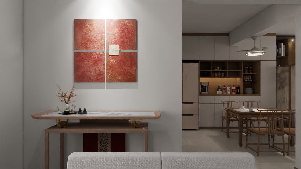 小马空间效果图-越秀双井街九号大院605-装修设计方案