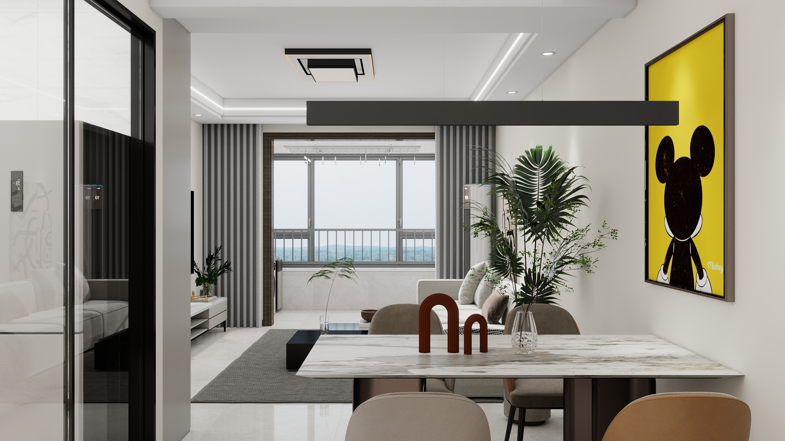 xin航-108㎡中景·山河章1-1-1603魏先生-装修设计方案