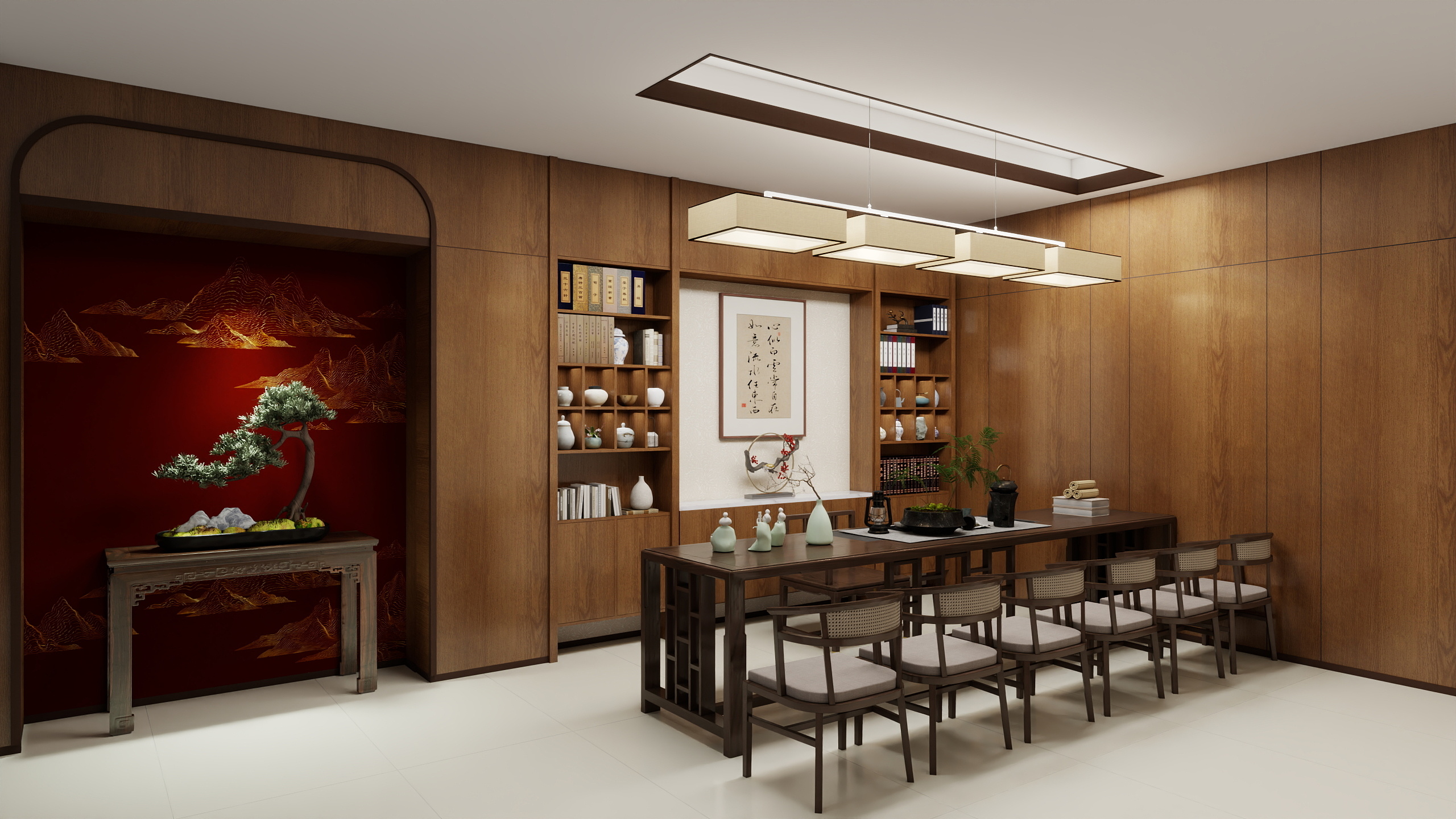 启本本-【新中式】平度国星会所-装修设计方案
