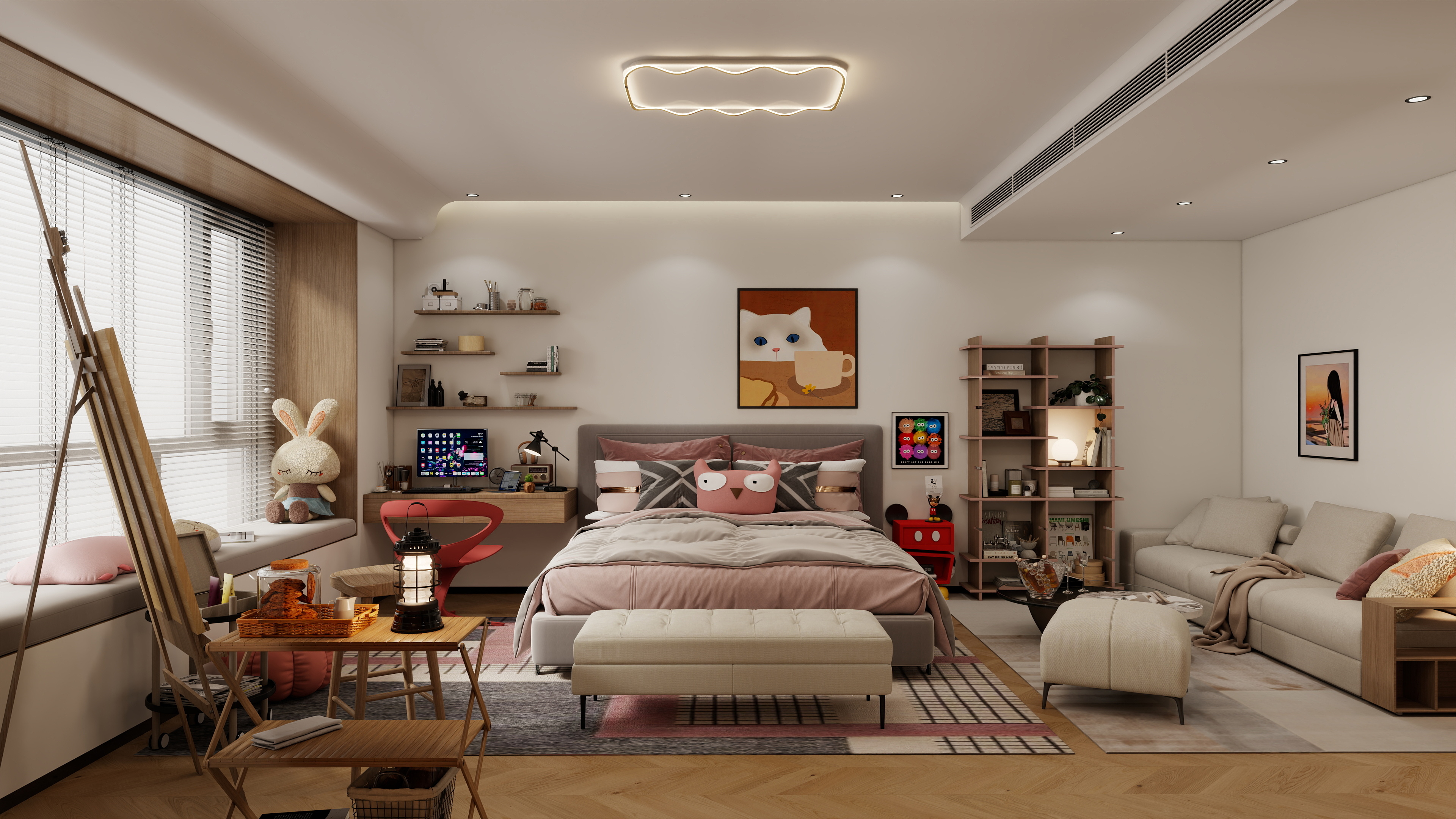 玟佰-温馨小窝-装修设计方案