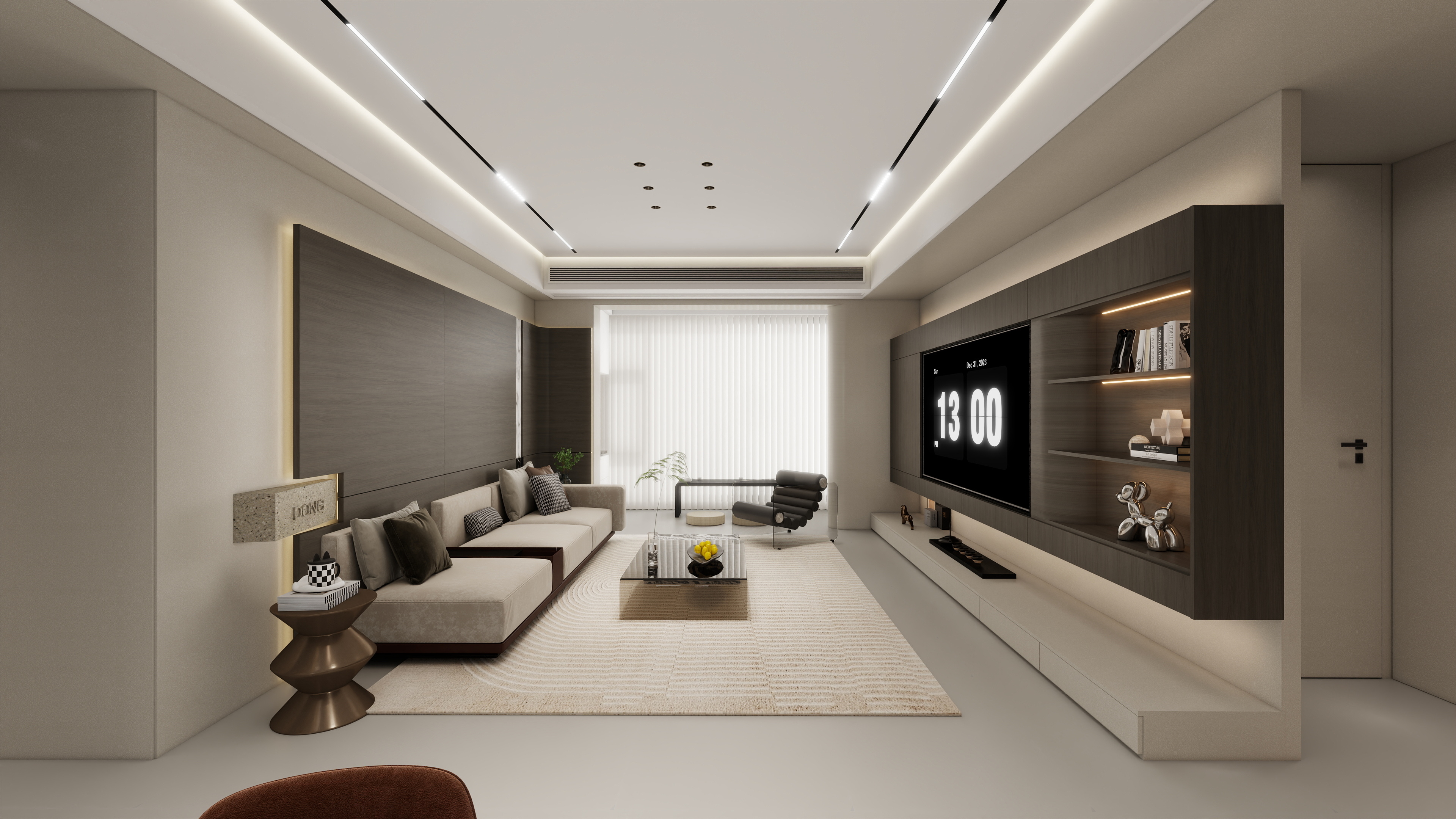 游顺林设计-华润置地未来城市现代简约64㎡-装修设计方案