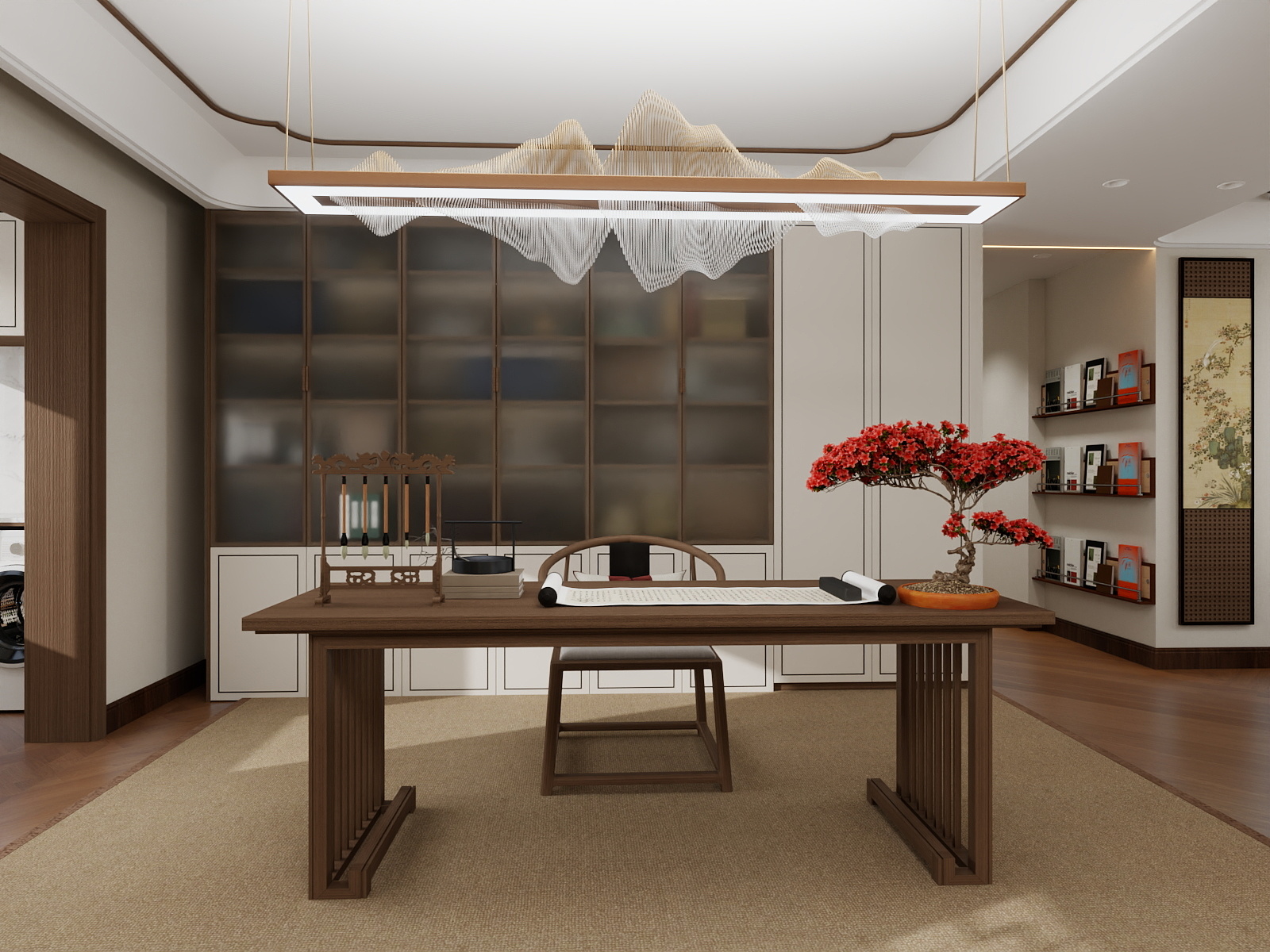 一人一猫在酒泉做设计-酒泉千禧江山阅样图-装修设计方案