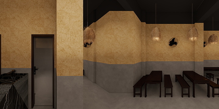 浮生偌梦-快餐店-装修设计方案