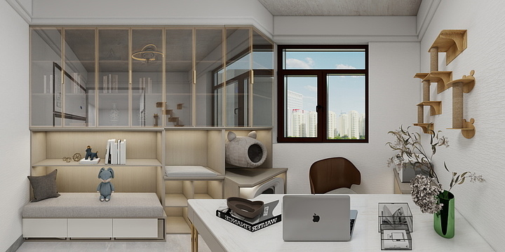 尚度装饰赵鹏飞-九洲华府5-1602方案-装修设计方案