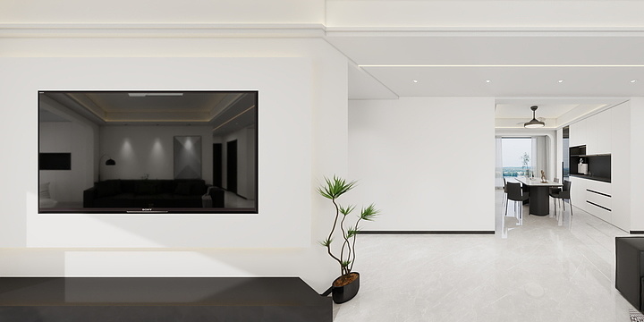 明珠装饰王定-尚东府3栋1004-装修设计方案