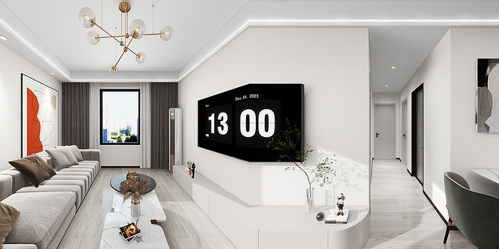 炅楷四象空间局-三汇四季公园-装修设计方案