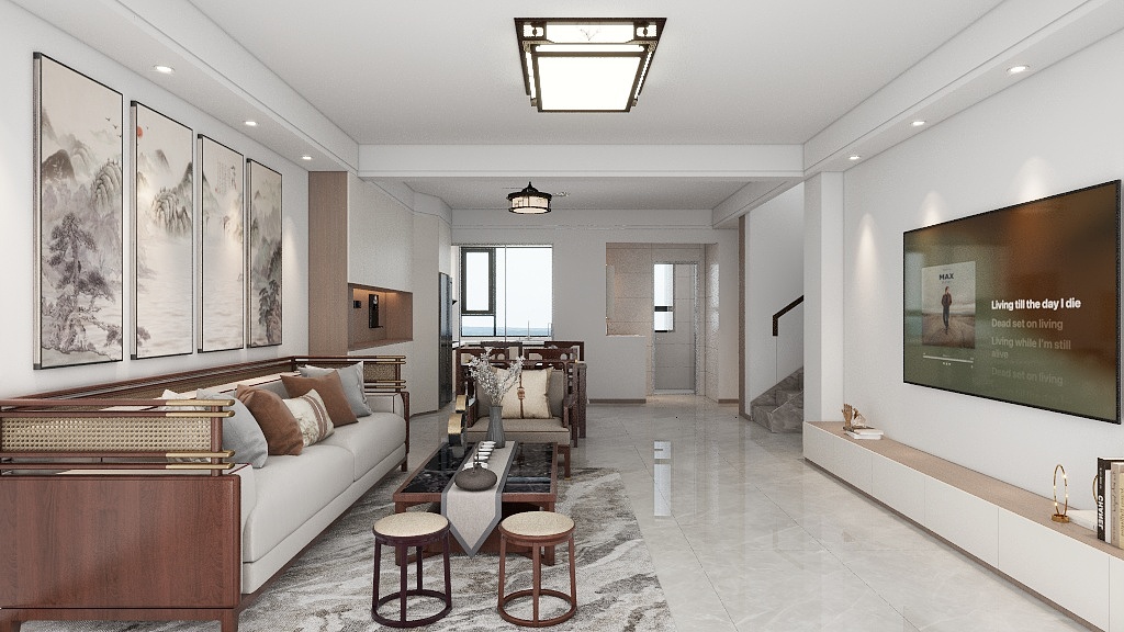 华赫装饰-10.9胜利大院29-2-102-一层-装修设计方案