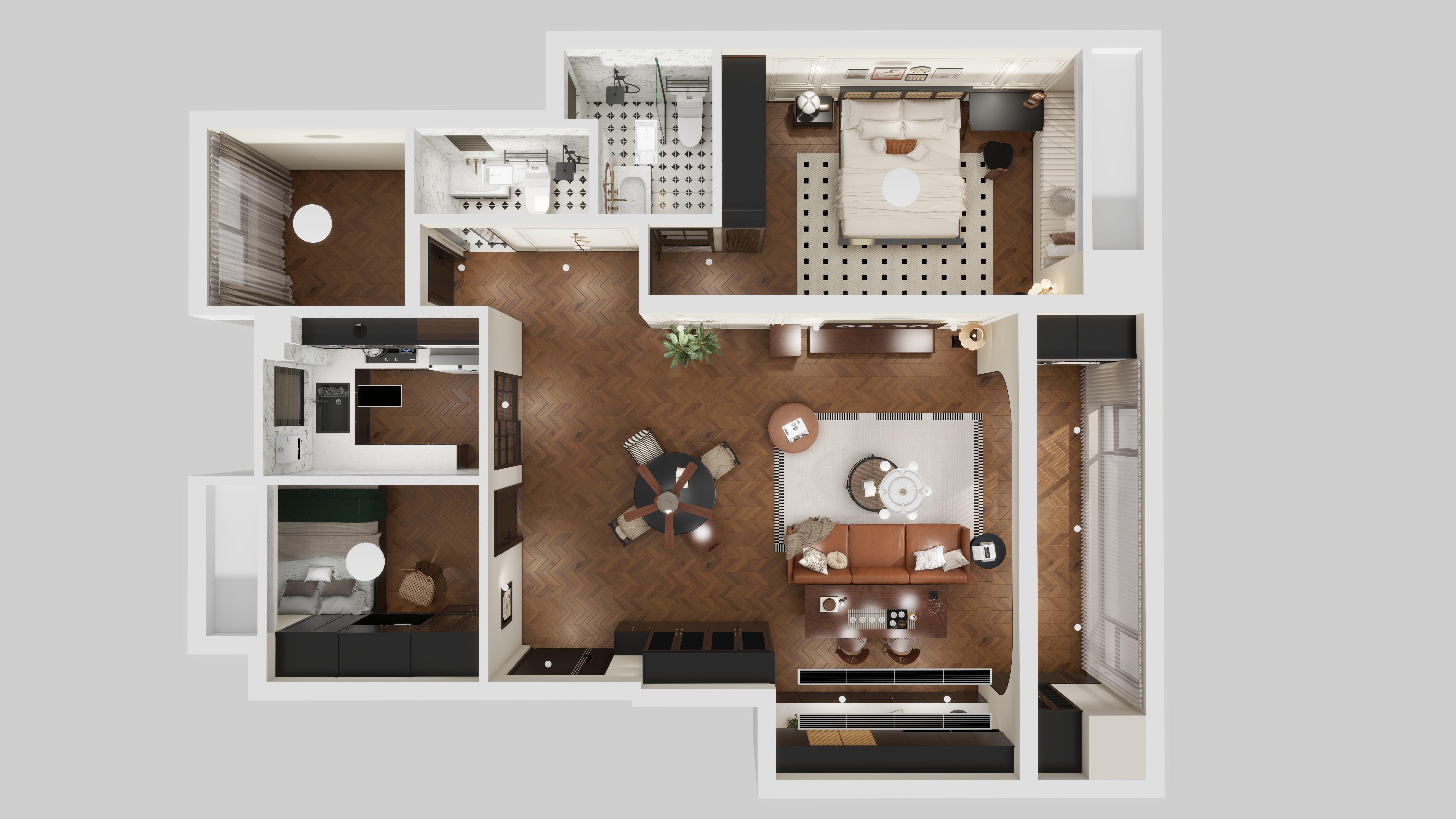 抖音小灰-Drawing1-副本-装修设计方案