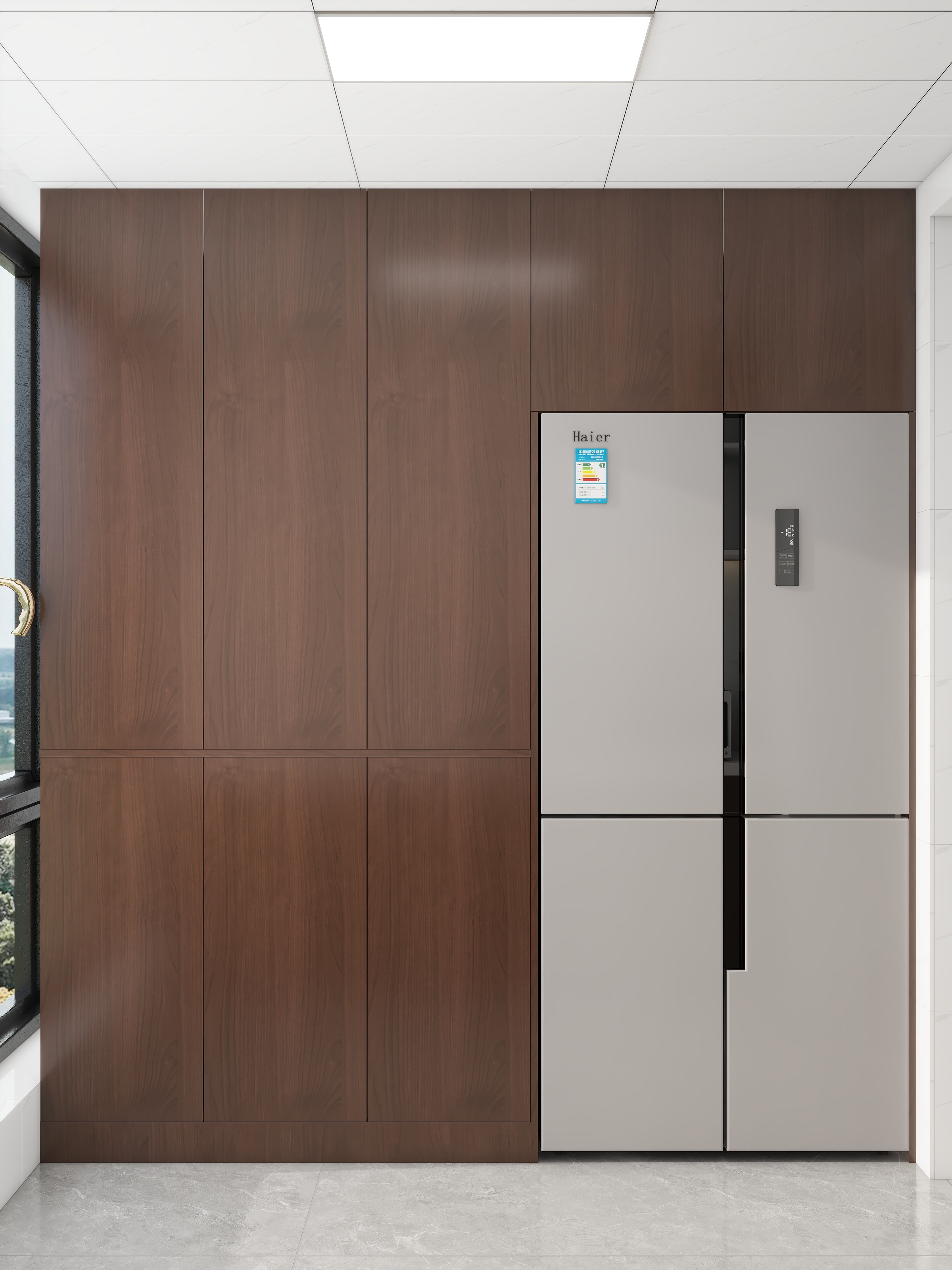 李青越-115平方新中式三居室装修效果图