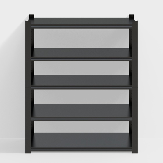 Shelf 3D Model in Black