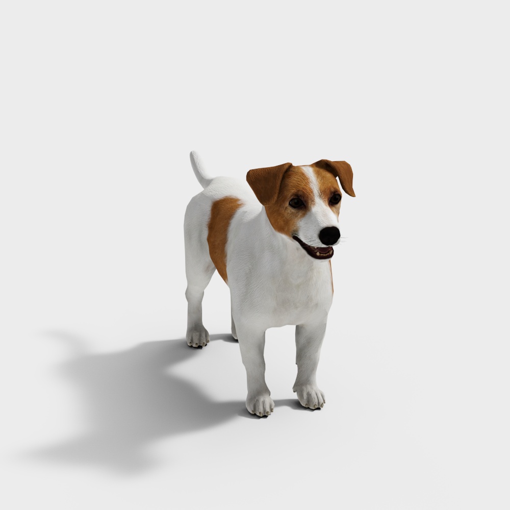狗3D模型