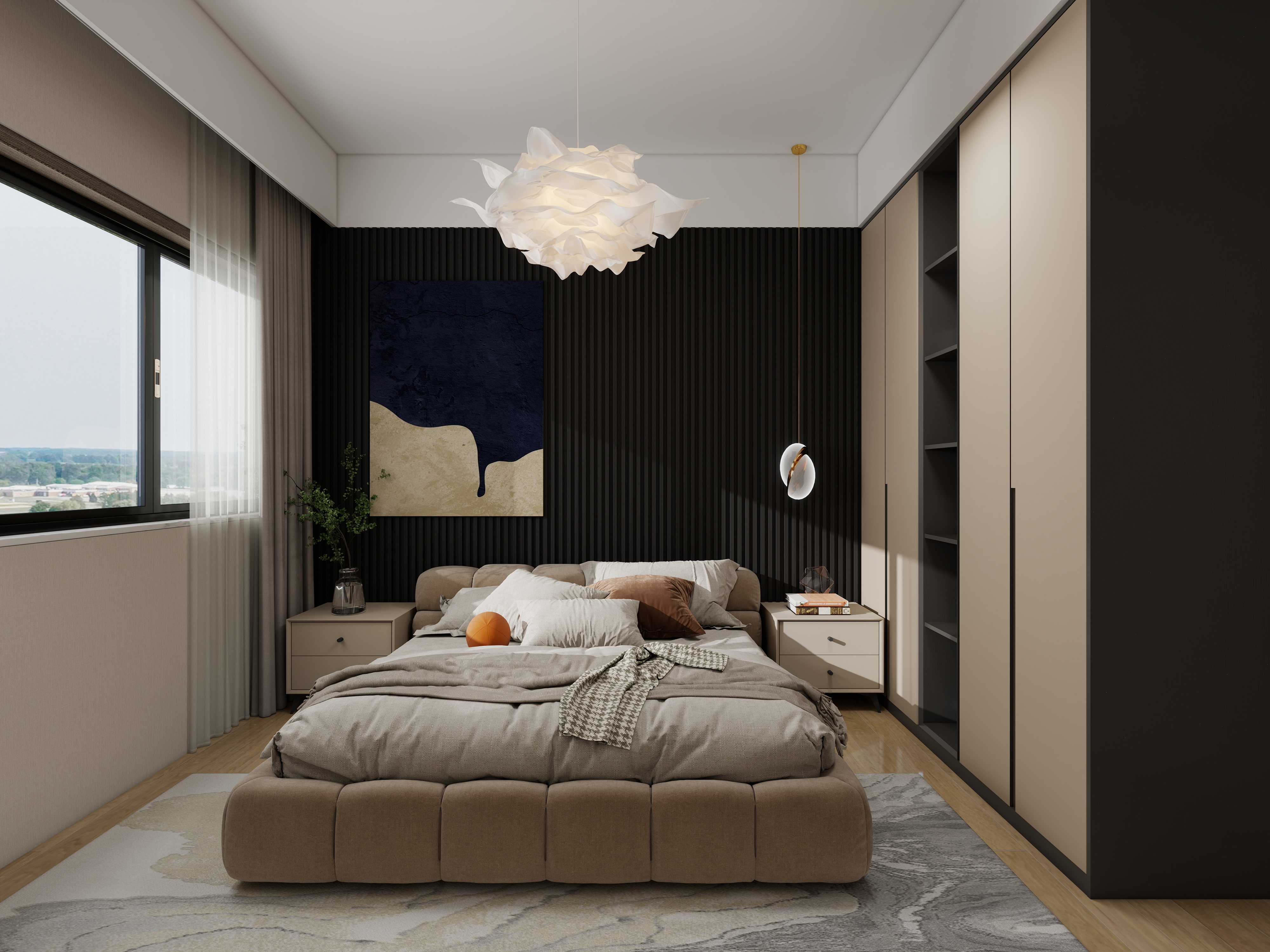 BelleVilla-中德英伦城邦96㎡3室-装修设计方案