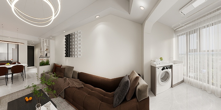 设计师玄机-天铂公馆1-2-601效果图设计师;易工-装修设计方案