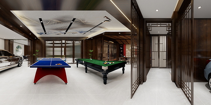 心动丶可乐工作室-五台自建别墅中式-装修设计方案