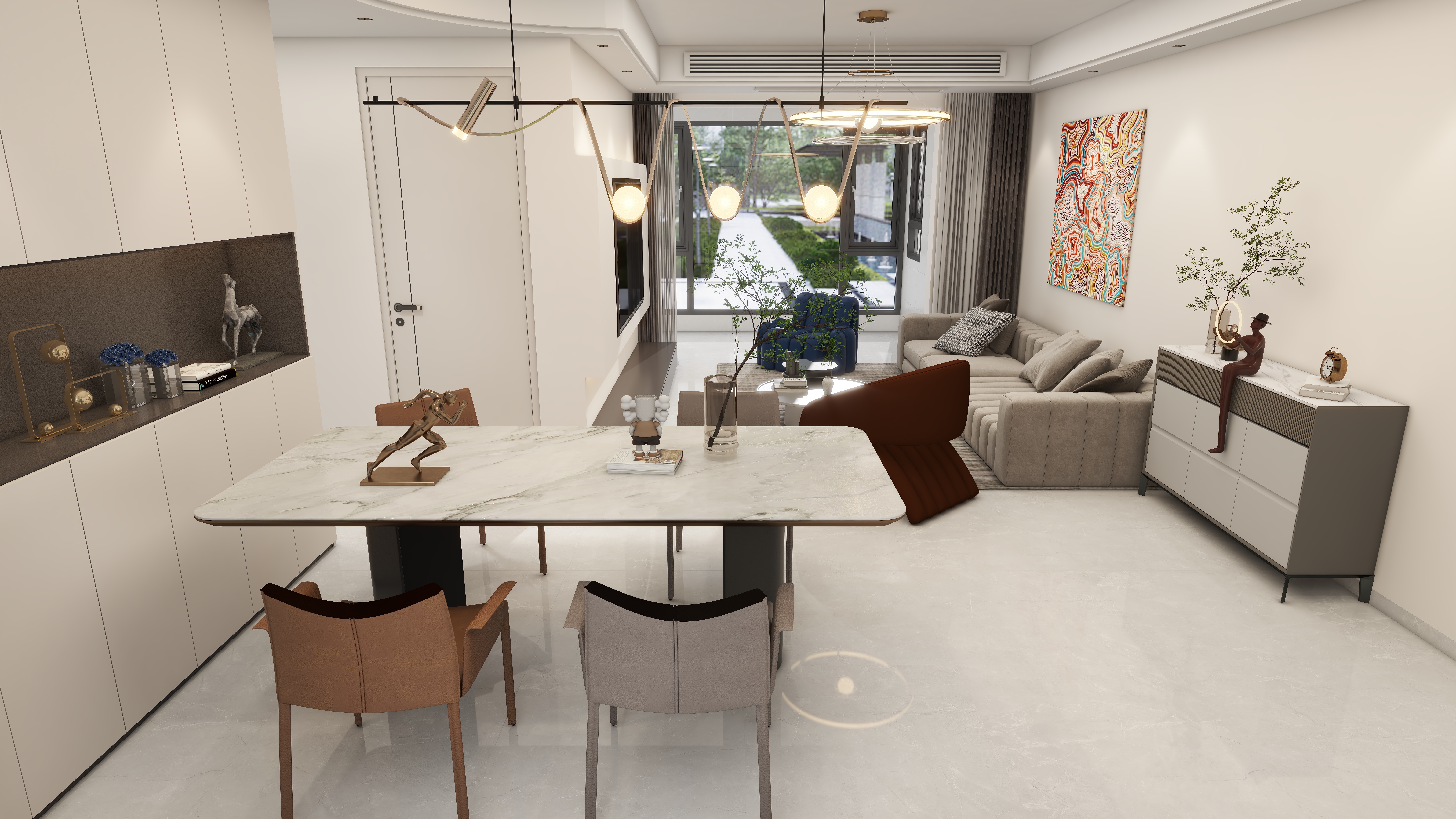 晓凤19154169036-万达高层107平（现代简约）-装修设计方案