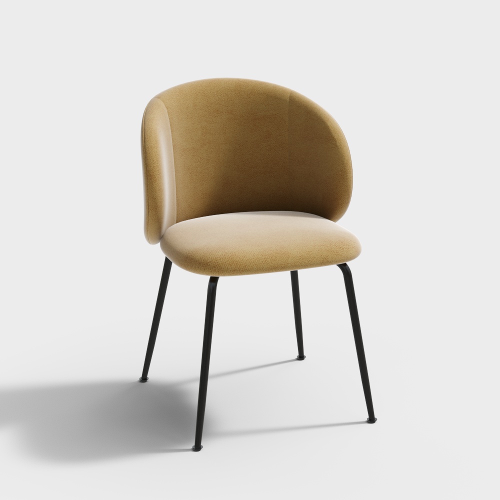 Minotti 现代靠背椅