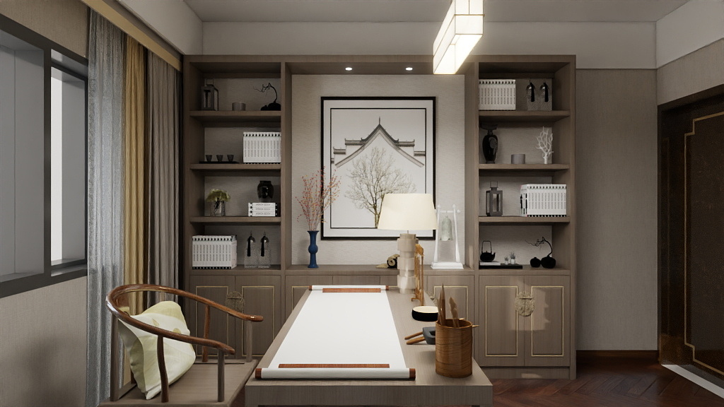 WzVDyXzcaCwbsoMtNkbcPIbFGVCaRq-新中式老人房装修效果图