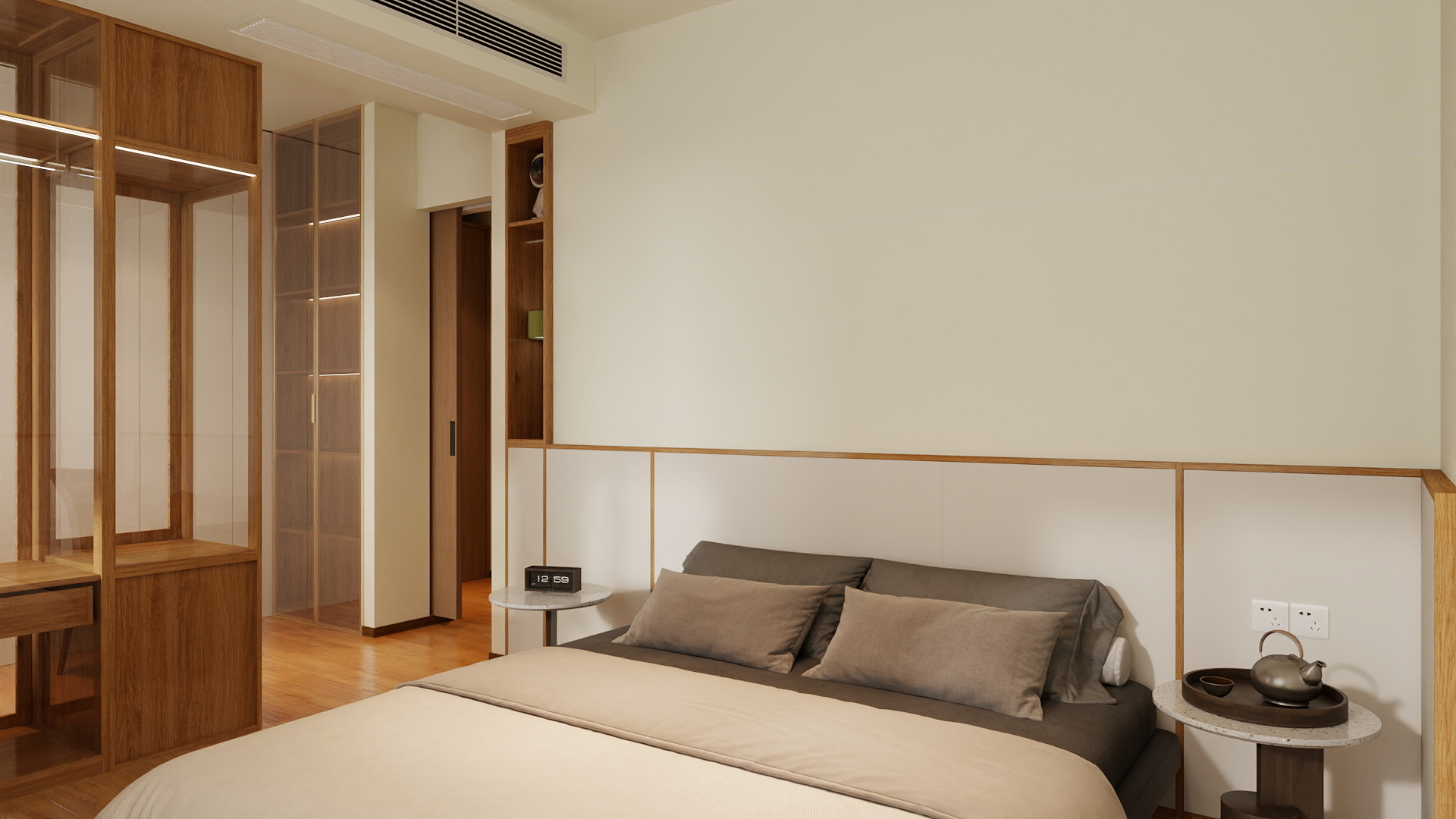 A周素人设计-简约新中式装修效果图