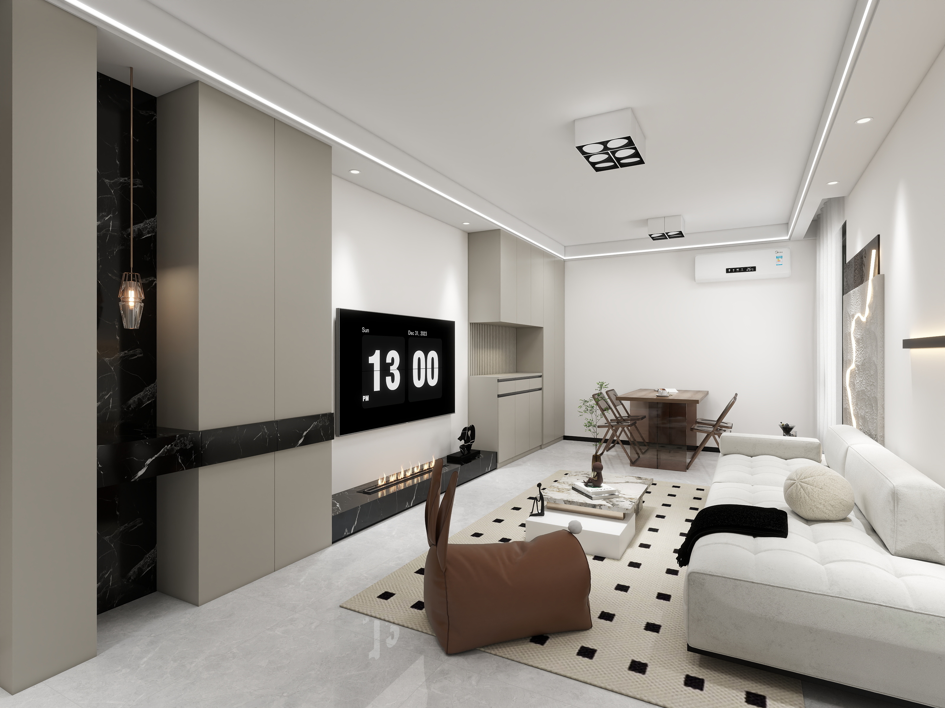 設享空间设计孙涛-XIAOsuoJIAYUAN两室小所-装修设计方案