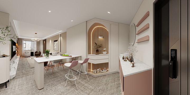 -Laity--效果图-装修设计方案