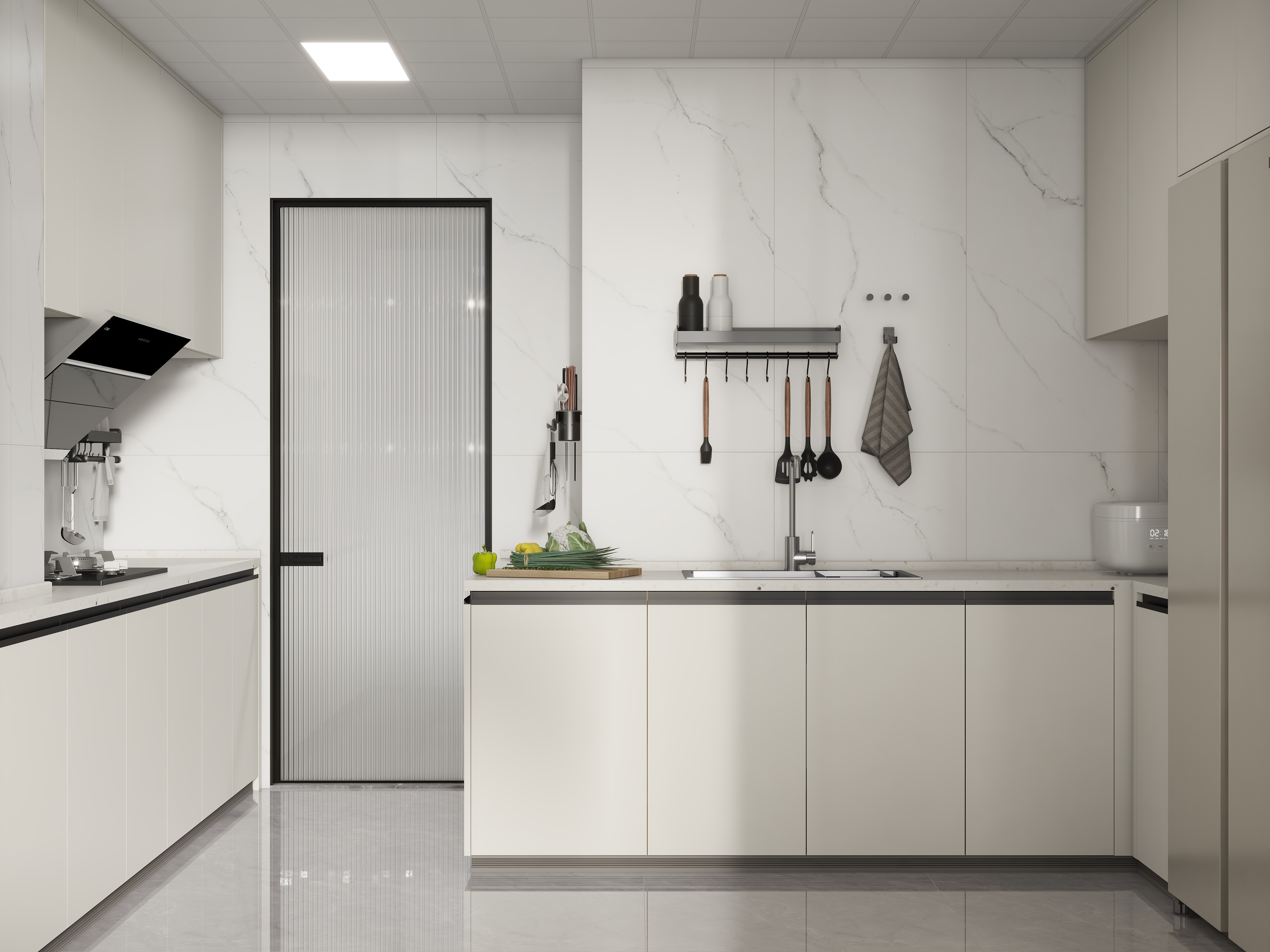 设计师珂源-万科四季花城侘寂153㎡4室装修效果图