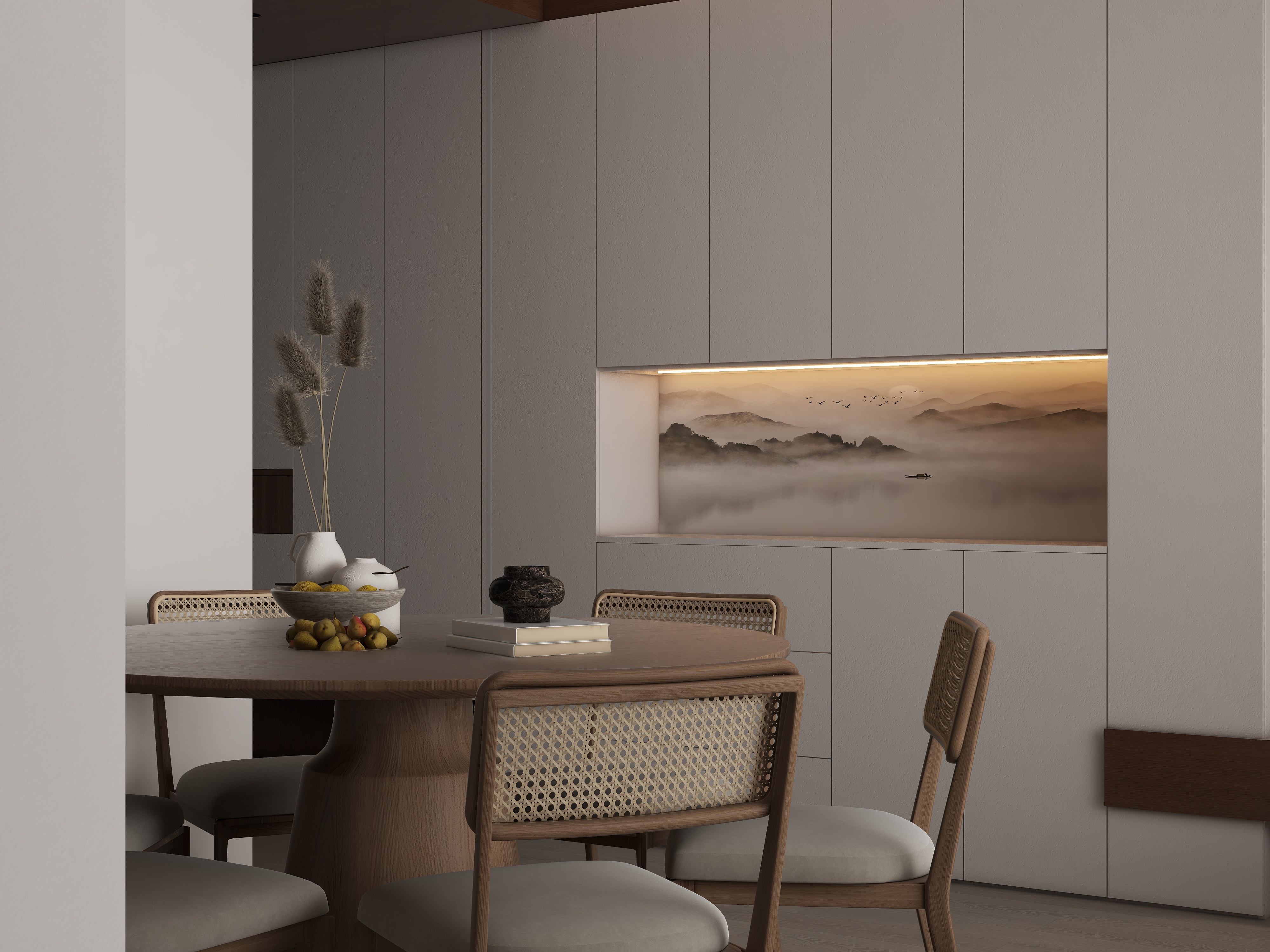 忆寒-视觉设计-宋代美学-装修设计方案